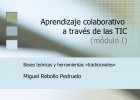 Aprendizaje colaborativo a traves de las TIC | Recurso educativo 93583