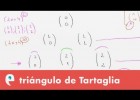 Números combinatorios: triángulo de Tartaglia | Recurso educativo 107819