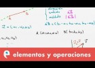 Vectores: elementos y operaciones | Recurso educativo 109281