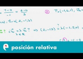 Posición relativa de dos rectas secantes (ejercicio) | Recurso educativo 109316