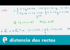 Distancia entre dos rectas paralelas (ejercicio) | Recurso educativo 109340