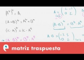 Matriz traspuesta | Recurso educativo 109450