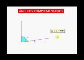 ÁNGULOS COMPLEMENTARIOS Y SUPLEMENTARIOS | Recurso educativo 115505