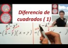 Diferencia de cuadrados (1) | Recurso educativo 116938