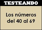 Los números del 40 al 69 | Recurso educativo 351288