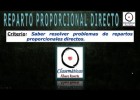 (Proporcionalidad) - Reparto Proporcional Directo (1003) | Recurso educativo 680324