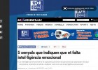 5 senyals que indiquen que et falta intel·ligència | Recurso educativo 733999