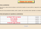 Tipos de verbos | Recurso educativo 739386