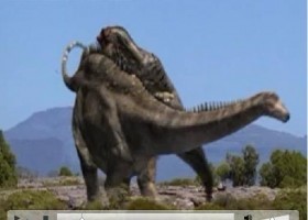 Un alosauri ataca un diplodocus | Recurso educativo 741866