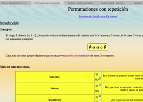 Permutacions amb repetició | Recurso educativo 752026