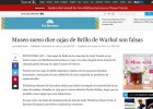 Falsificacións de obras de Andy Warhol | Recurso educativo 761435