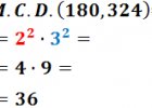 MAXIM COMU DIVISOR DE DOS NOMBRES: CONCEPTE, EXEMPLES, DESCOMPOSICIO EN | Recurso educativo 766265