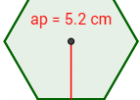 Hexágono regular: problemas resueltos | Recurso educativo 767720