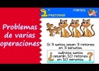 Problemas de varias operaciones | Recurso educativo 771639