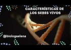 Características de los seres vivos - Conceptos básicos | Recurso educativo 775676