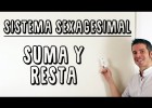 20-5-20 Sistema Sexagesimal Suma y resta | Recurso educativo 780353