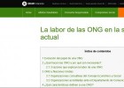 O labor das ONG na sociedade actual | Recurso educativo 786263