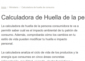 Calcula tu huella de consumo | Recurso educativo 789091